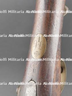 Guerre de Crimée rare carabine à percussion russe modèle 1843 capturée à Traktir en 1855 — miniature 10