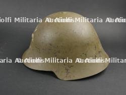 Casque espagnol modèle 1934 avec insigne Phalangiste — photo 4
