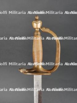 Epée d'officier milieu du XIXe cadeau des anciens sous officiers du 11e de Ligne à leur ancien colonel le Général Bertrand — miniature 6