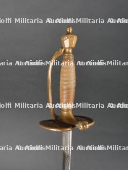 Epée d'officier milieu du XIXe cadeau des anciens sous officiers du 11e de Ligne à leur ancien colonel le Général Bertrand — miniature 7