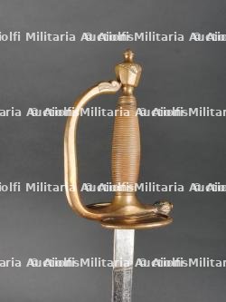 Epée d'officier milieu du XIXe cadeau des anciens sous officiers du 11e de Ligne à leur ancien colonel le Général Bertrand — miniature 8