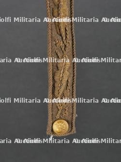 2 fausses jugulaires de képi en passementerie — photo 4
