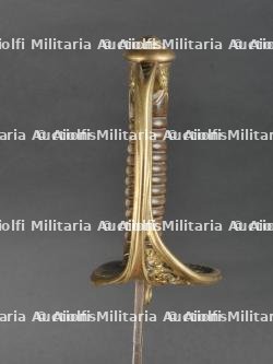 Sabre d'officier supérieur d'infanterie modèle 1855 avec sa gaine de protection. — miniature 14
