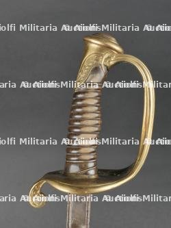 Sabre d'officier supérieur d'infanterie modèle 1855 avec sa gaine de protection. — photo 15