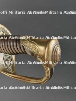 Sabre d'officier supérieur d'infanterie modèle 1855 avec sa gaine de protection. — miniature 19