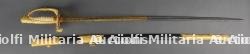 Rare et beau sabre d'officier supérieur de marine dans son coffret offert par les instructeurs canonniers du Souverain en 1884 au Commandant Alquier — miniature 3