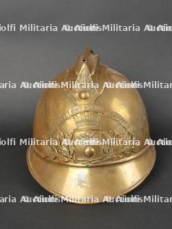 Casque de sapeurs pompiers de Montigny modèle 1895
