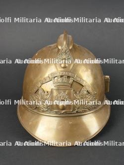 Casque de sapeurs pompiers de Blacourt modèle 1895