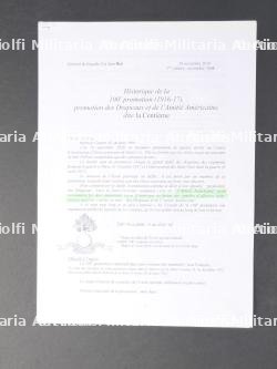 Documents promotion Saint Cyr 1916-1917 — photo 7