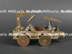Camion d'artillerie en artisanat de tranchée