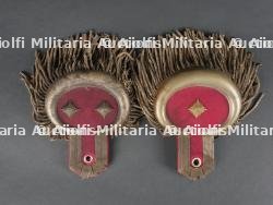 Lot de 2 épaulettes d'officier bavarois