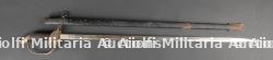 Sabre d'Officier d'infanterie Prussien modèle 1889 fabrication de guerre avec armoiries de Comte