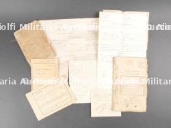 Lot de 2 livrets militaire RICM et 50e régiment d'infanterie