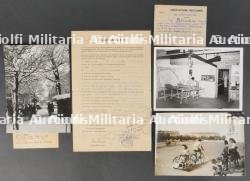 Ensemble de documents relatifs à Paris occupé et bon de réquisition de logement au Gand Hotel du Casino et de la Plage de Saint Brevinb les Pins