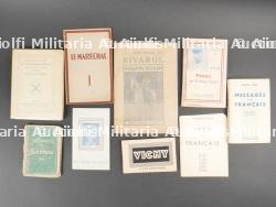 Ensemble de publications relatives au Maréchal Pétain et au régime de Vichy