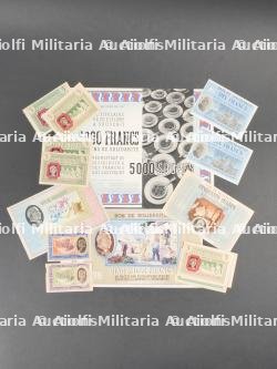 Collection de bons de solidarité du régime de Vichy
