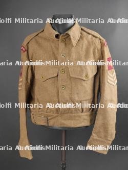 Battle Dress parachutiste britannique.