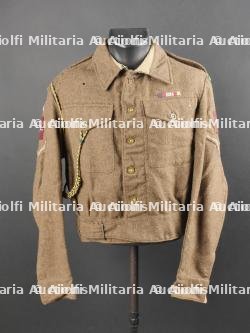Battle Dress parachutiste britannique.