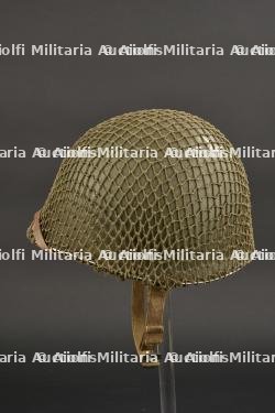 Casque USM1 avec filet de camouflage. — photo 14