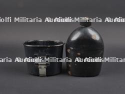 Quart et gourde émaillée. — photo 2