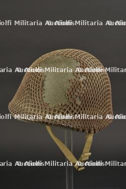 Casque USM1 avec filet de camouflage. — photo 14