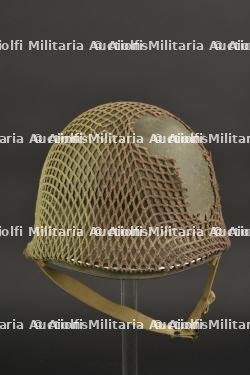 Casque USM1 avec filet de camouflage. — photo 15
