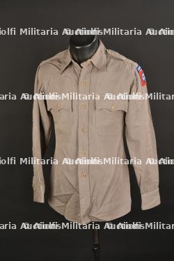 Chemise d'officier de la 82ème Airborne.