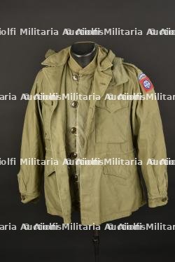 Veste et doublure de veste M-43 de la 82ème Airborne.