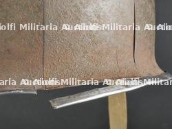 Coque de casque US de la 29ème DI US avec impacts. — photo 12