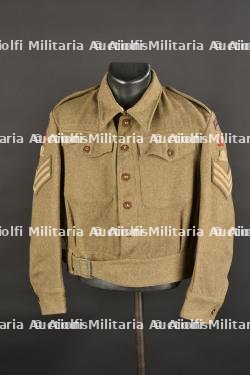 Battle dress du Welch Regiment.