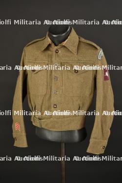 Battle Dress du parachutiste britannique E Cockroft. — photo 1