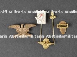 Lot de 21 insignes civils et militaires. Lot of 21 civilian and military badges. — miniature 4