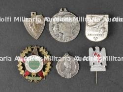 Lot de 21 insignes civils et militaires. Lot of 21 civilian and military badges. — miniature 6