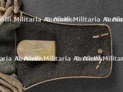 Paire d’épaulette de grande tenue d’officier de l’armée Royale italienne. Pair of Royal Italian Army officer's epaulets. — photo 5