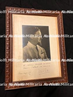 Photo dédicacée de Italo Balbo. Signed photo of Italo Balbo. — miniature 9