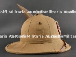 Casque tropicale du 22ème Bataillon d’Artillerie Alpine. Tropical helmet of the 22nd Alpine Artillery Battalion. — miniature 11