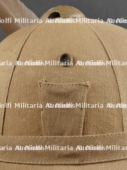 Casque tropicale du 22ème Bataillon d’Artillerie Alpine. Tropical helmet of the 22nd Alpine Artillery Battalion. — miniature 12