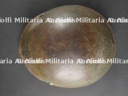 Casque italien de l’artillerie de montagne. Italian mountain artillery helmet. — photo 2