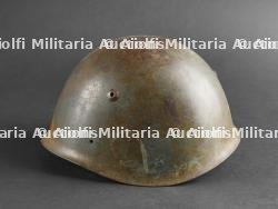 Casque italien de l’artillerie de montagne. Italian mountain artillery helmet. — miniature 4