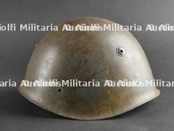Casque italien de l’artillerie de montagne. Italian mountain artillery helmet. — miniature 8