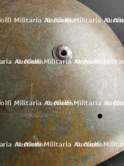 Casque italien de l’artillerie de montagne. Italian mountain artillery helmet. — miniature 9