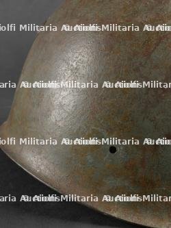 Casque italien de l’artillerie de montagne. Italian mountain artillery helmet. — photo 10