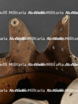 Casque italien de l’artillerie de montagne. Italian mountain artillery helmet. — miniature 18
