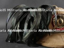 Casque tropicale du 8ème Régiment Bersaglieri. Tropical helmet of the 8th Bersaglieri Regiment. — photo 3