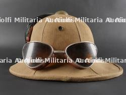 Casque tropicale du 8ème Régiment Bersaglieri. Tropical helmet of the 8th Bersaglieri Regiment. — miniature 5