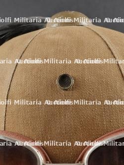 Casque tropicale du 8ème Régiment Bersaglieri. Tropical helmet of the 8th Bersaglieri Regiment. — photo 6