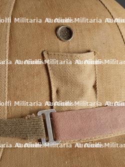 Casque tropicale du 8ème Régiment Bersaglieri. Tropical helmet of the 8th Bersaglieri Regiment. — photo 16