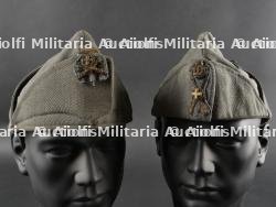 Bustina d’officier de la MVSN de fabrication artisanale. Homemade MVSN officer bustina.