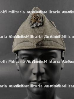 Bustina d’officier de la MVSN de fabrication artisanale. Homemade MVSN officer bustina. — photo 3