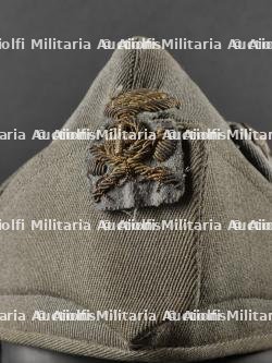 Bustina d’officier de la MVSN de fabrication artisanale. Homemade MVSN officer bustina. — miniature 4